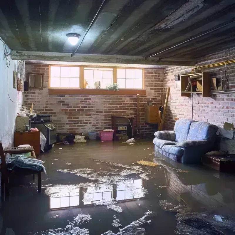 Flooded Basement Cleanup in Bellville, TX